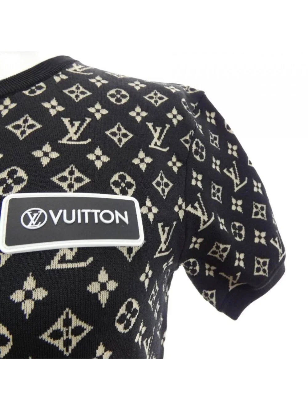 Louis Vuitton Vitamins Sporty Jacquard Knit Sweater